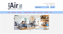 Desktop Screenshot of careforair.net